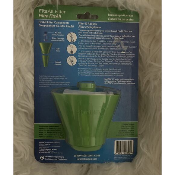 NIP SteriPEN Fitsall™ With 40 Micron - Picture 2 of 2